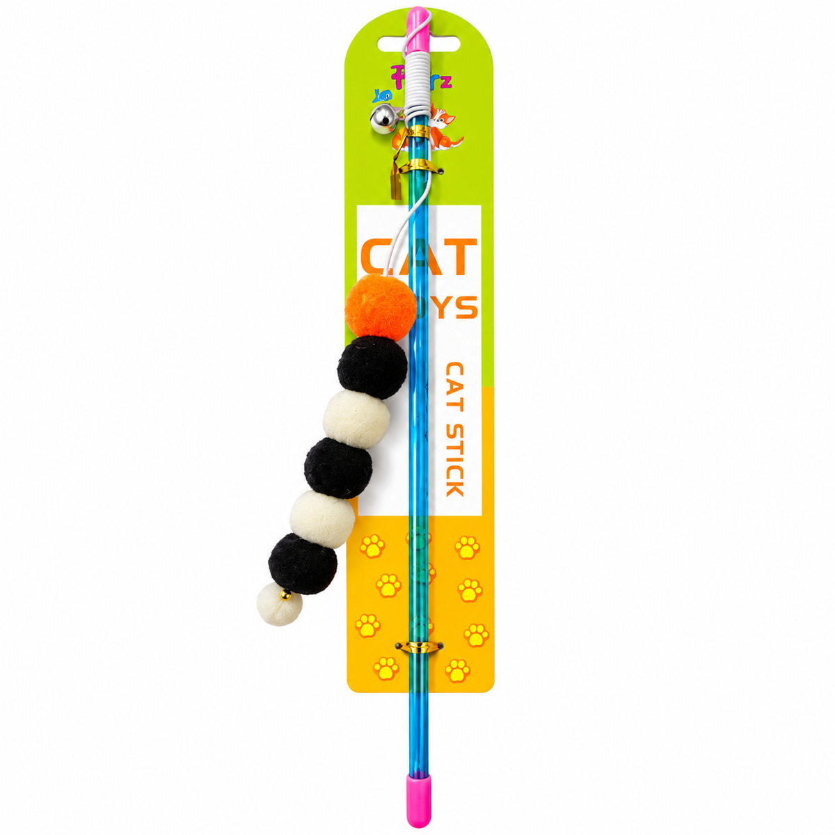 Hair Ball Stick Cat Toy
