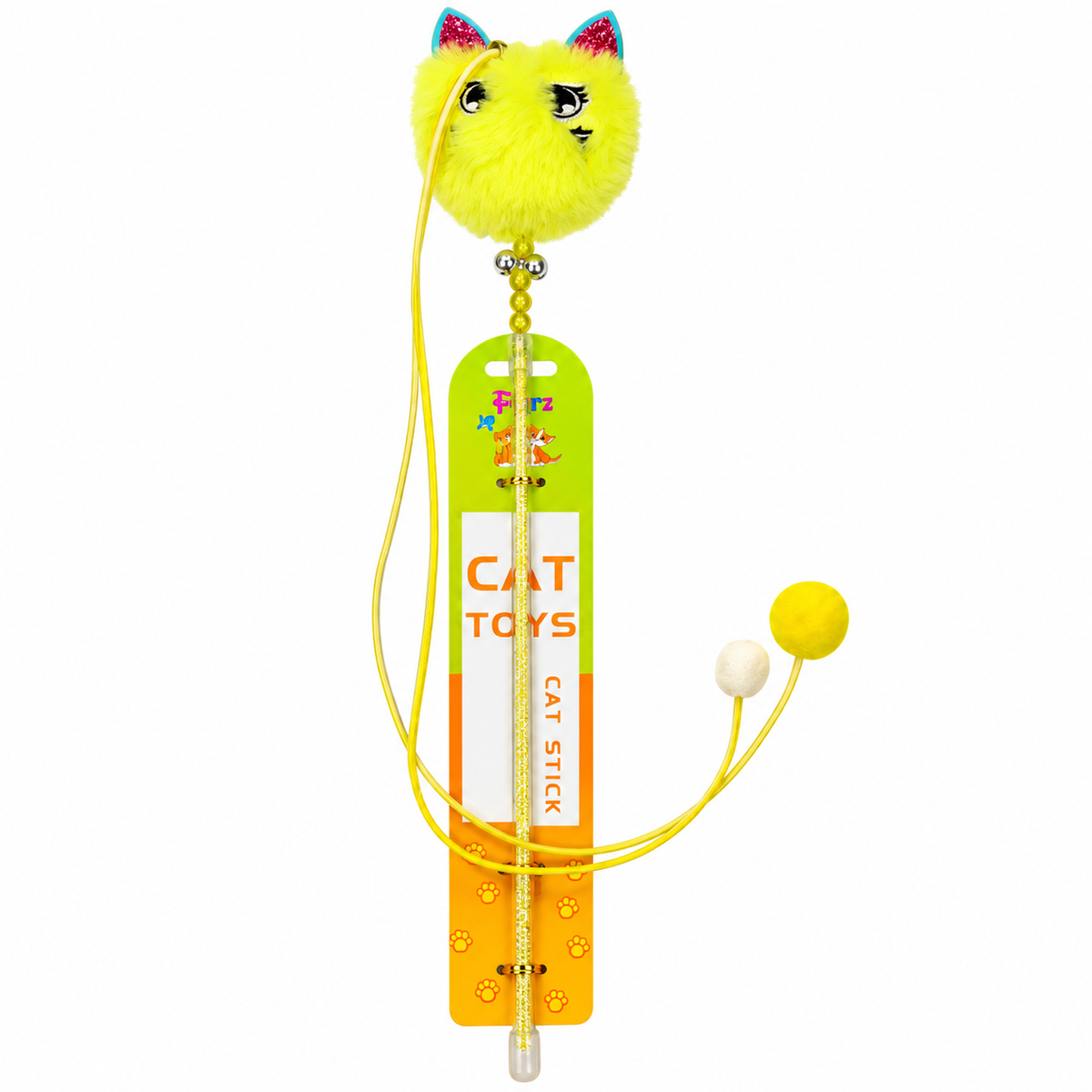 Cat Shape Stick Cat Toy
