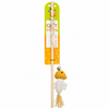 Wooden Stick Rattan Ball Feather Tease Cat Toy