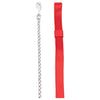 Foam Padded Chain Dog Leash | Nylon & Chrome by Kennel