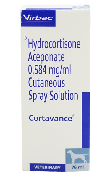 Virbac : Cortavance Hydrocortisone Spray for Dogs
