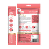 Signature : GrainZero Woow Creamy Lickable Cat Treats – Tuna & Ocean Fish (4+1 Free Sachets)