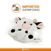 Fofos Floppy Crinkle Cow Cat Toy