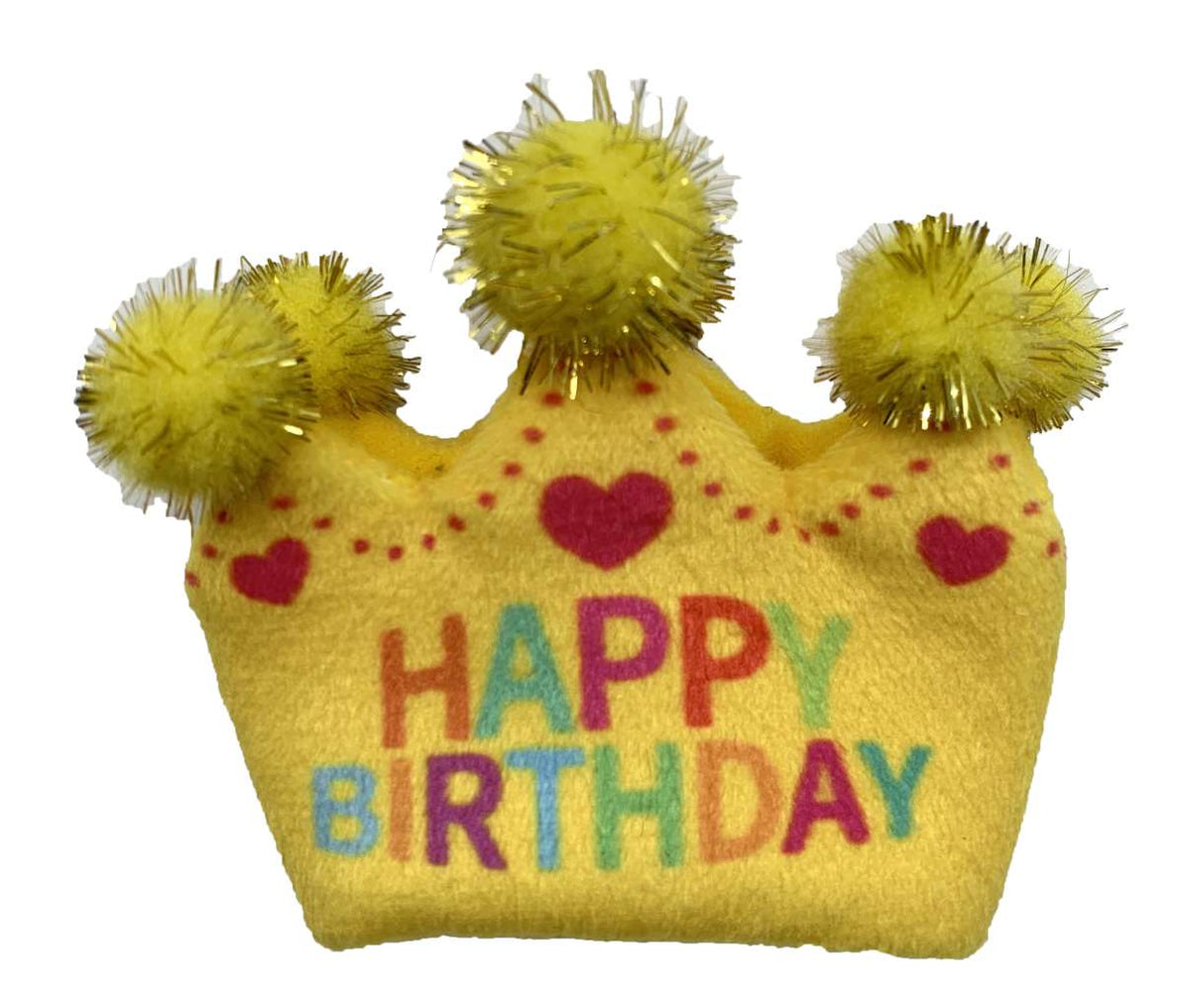 Fofos Birthday Crown Cat Toy