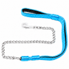 Foam Padded Chain Dog Leash | Nylon & Chrome by Kennel