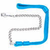 Heavy-Duty Dog Chain Leash with Nylon Handle – Kennel