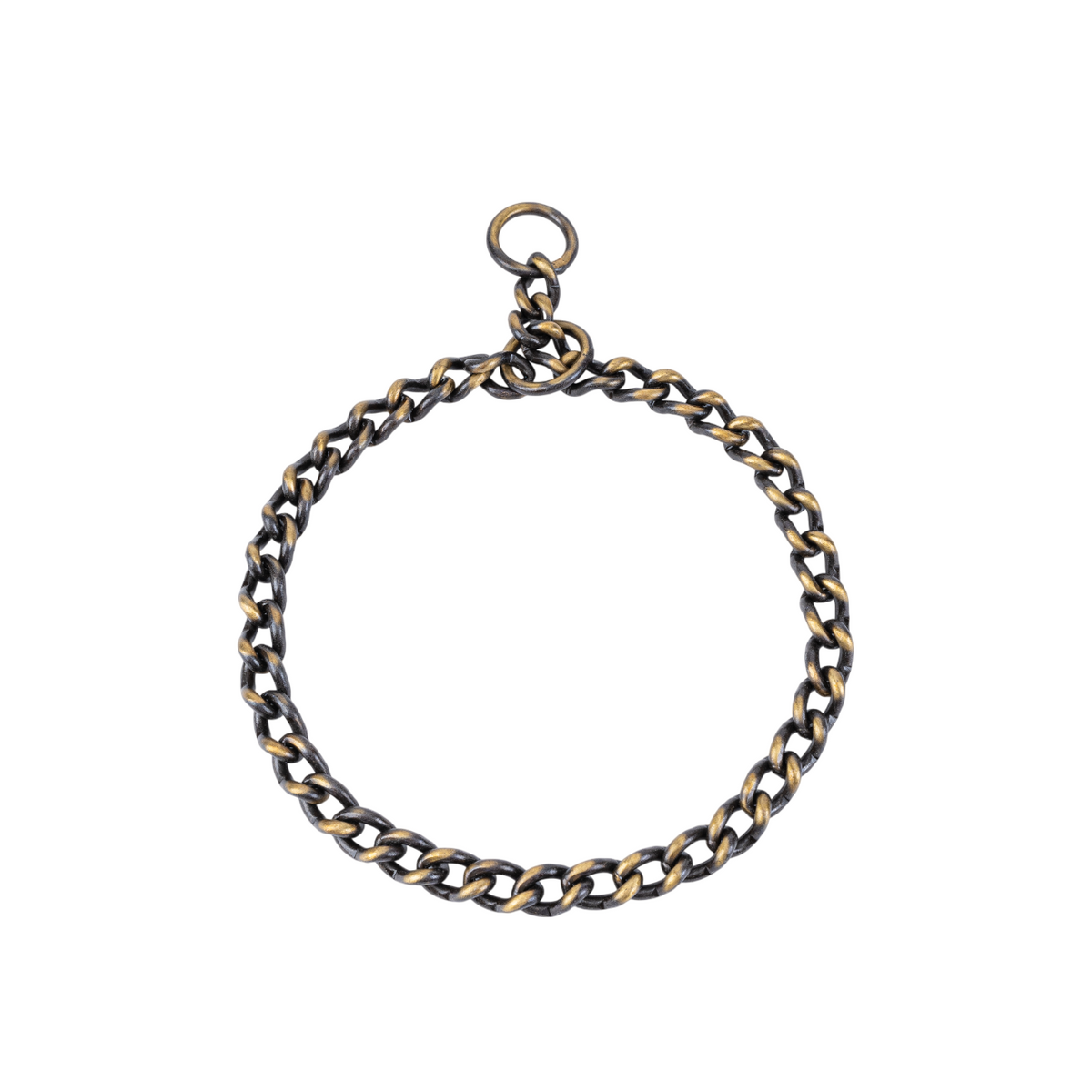 Kennel Brass Collar Chain
