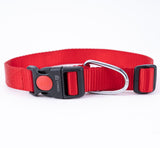 Kennel Soft Nylon Adjustable Click Lock Collar (1")