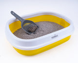 Kennel White Ball-Shaped Cat Litter 5kg + Free Twin Pack of Kennel Chicken Gravy Cat Pouches 80g