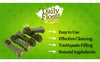 BASIL Daily Floss Toothpaste-Filled Chew Dog Treats & Puppies