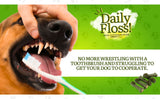 Basil Daily Floos With Toothpaste Suffing Treats For Dogs