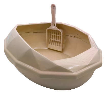 Smarty Pet Diamond Shape Cat Litter Tray