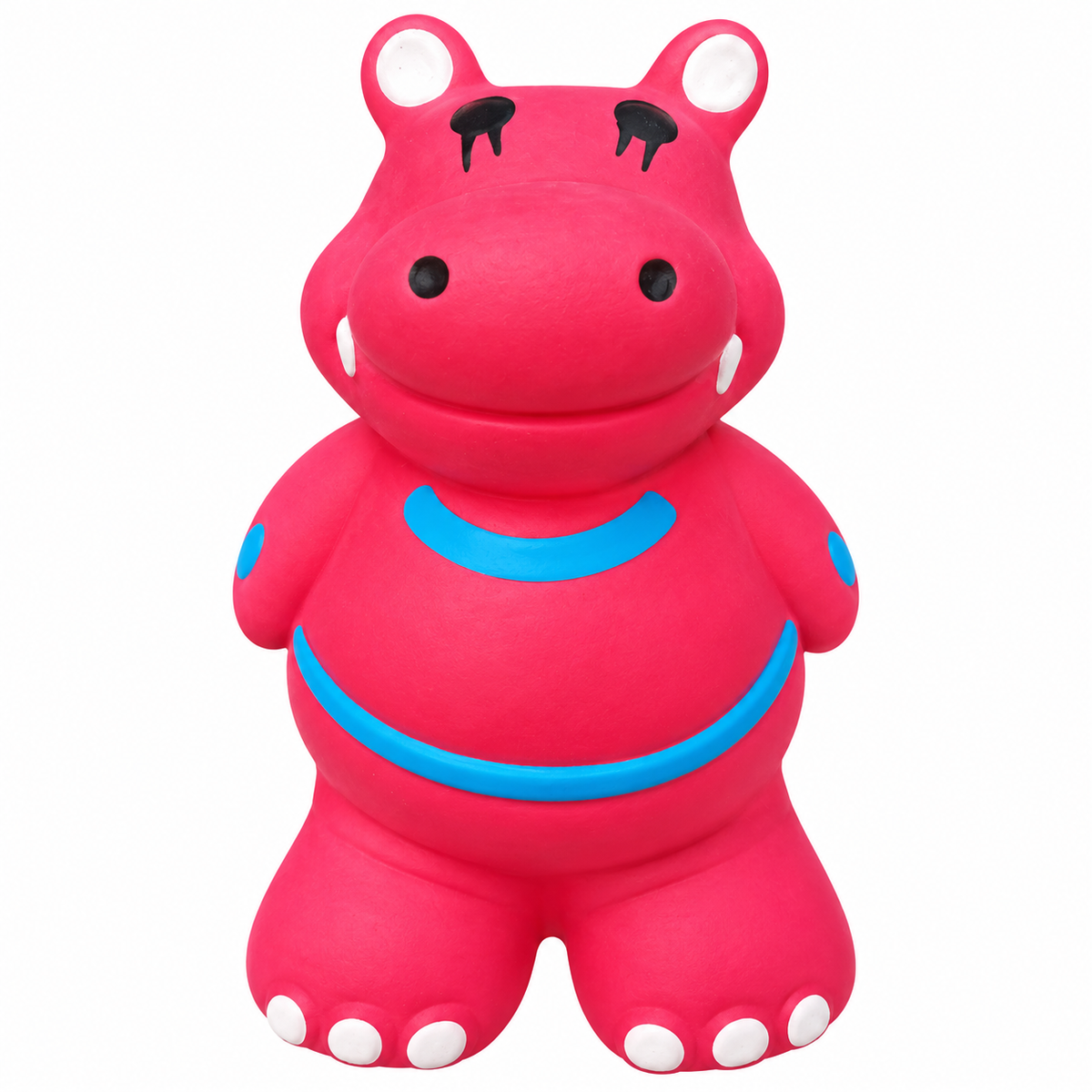 Dokitti Latex Hippo Toy For Dogs