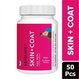 Drools Absolute Skin+ Coat Chewable Tablets