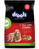 Drools All Life Stages Vegetarian Dry Food 8Kg + 2Kg Free Inside