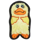 Outward Hound Invincibles Mini Plush Duck Stuffingless Dog Toy - Yellow