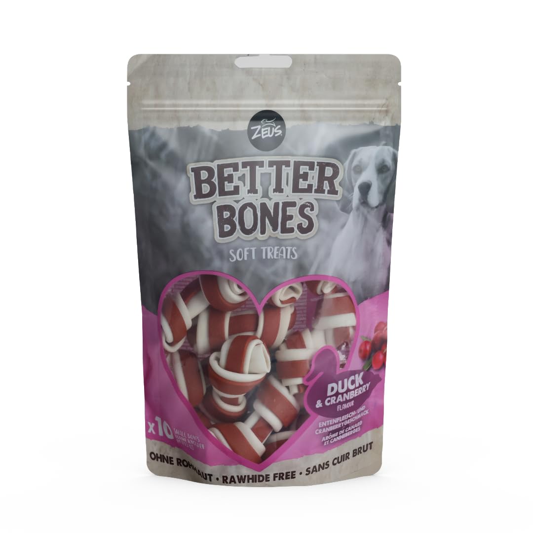 Zeus Better Bones Soft Dog Treats – Duck & Cranberry