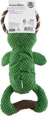 Outward Hound Scrunch Bunch Duck Interactive Plush Squeaky Dog Tug Toy