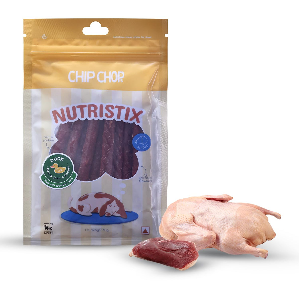 Chip Chops : Nutristix Duck Flavour Dog Treats