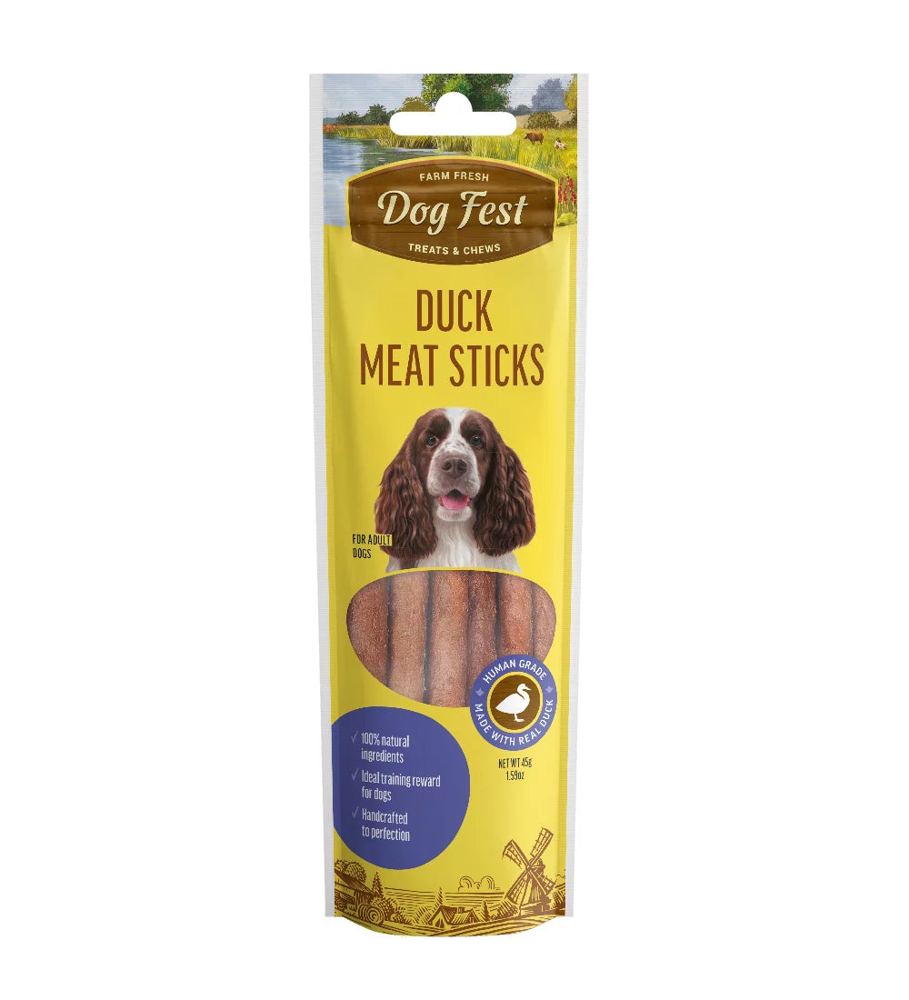 Dog Fest Duck Meat Stick For Adult Dogs