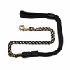 Foam Padded Chain Dog Leash | Nylon & Chrome by Kennel