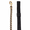 Foam Padded Chain Dog Leash | Nylon & Chrome by Kennel