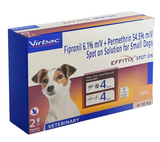 Virbac Effitix Spot On For Dogs 4 kg To 10 Kg