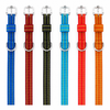 Kennel Pattern Nylon Chain Martingale Collar
