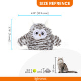 Fofos Swinging / Flapping Chirping Owl Cat Toy