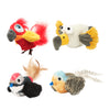 Fofos Parrot With Catnip Balls Cat Toy