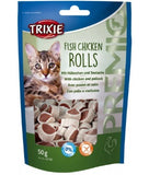 Trixie Premio Fish Chicken Rolls Cat Treats