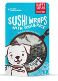 Imaginelees Happy Sushi Wraps With Fish & Rice Crispy & Chewy Dog Treats