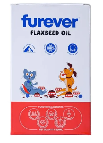 Pawsome Companions Furever Flaxseed Oil for Dogs & Cats