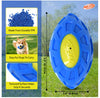Nerf Dog Exo Micro Squeaky Football Dog Toy - Blue/ Green