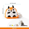 Fofos Floppy Crinkle Fox Catnip Cat Toy