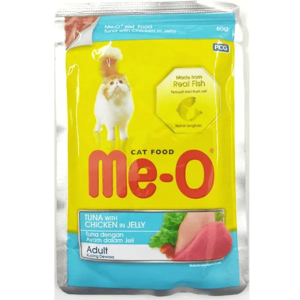 MeO Tuna with Chicken in Jelly Cat Pouch