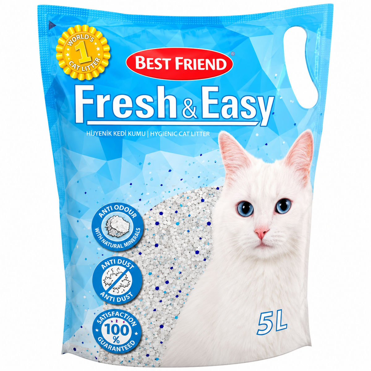 Petcrux Best Friend Fresh & Easy Silica Crystal Cat Litter