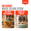 Wanpy Stew Salmon & Tuna In Gravy Kitten Pouch