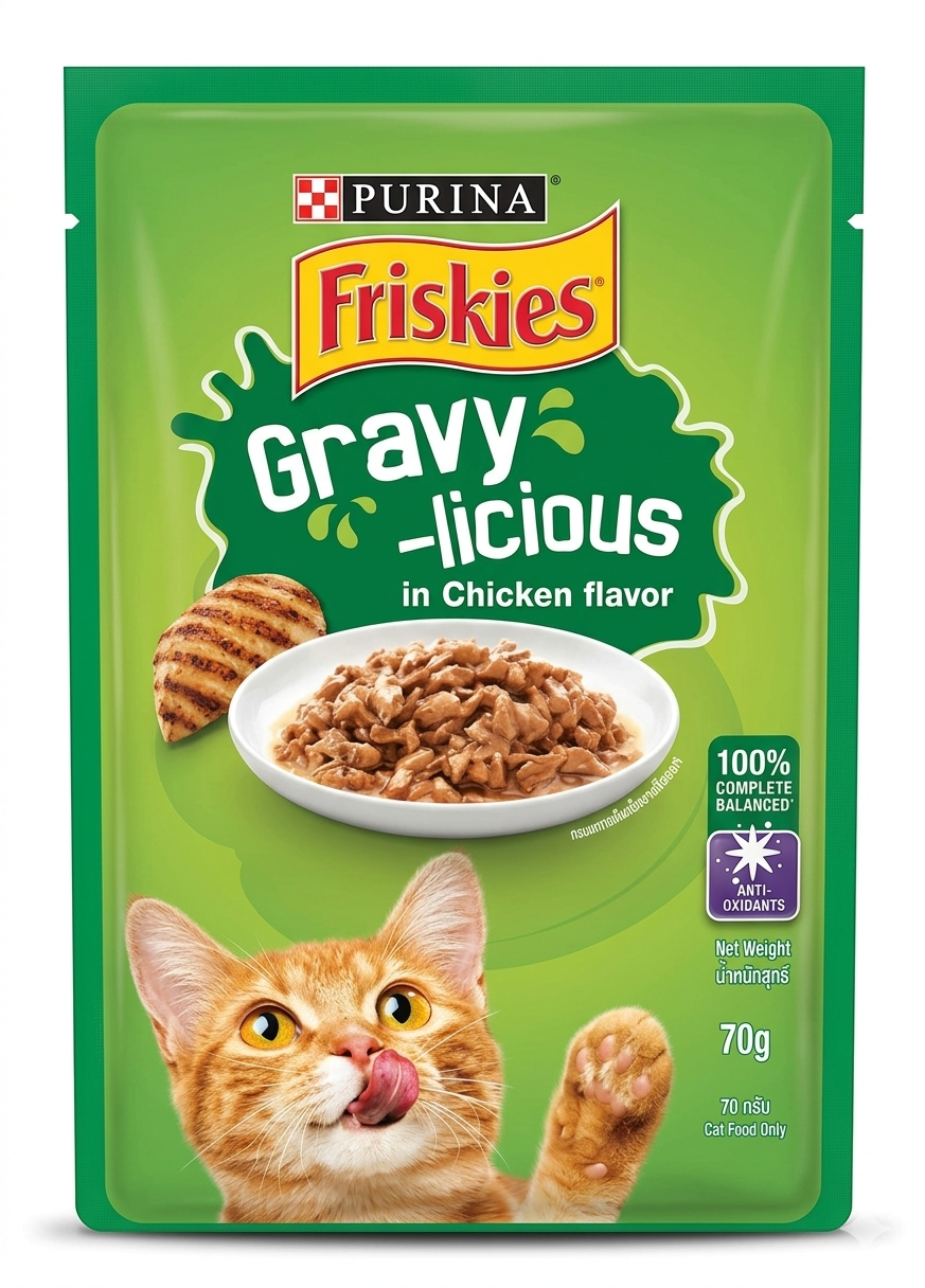 Friskies Chicken Gravy For Cats