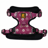 Kennel Purple Paws Printed Full Body Harness