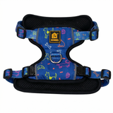 Kennel Blue Bash Printed Full Body Harness
