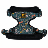 Kennel Green Bones Print Full Body Harness