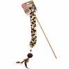 GiGwi Eco Line Feather Teaser With Crinkles and Silvervine Leaves Cat Toy