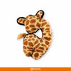 Fofos Safari Line Giraffe Dog Toy