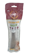 Gnawlers No Rawhide All Natural Chicken Bone For Dog - 8 Inch
