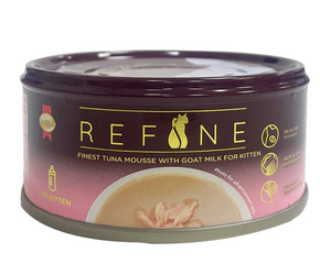 Smart Heart Refine Finest Tuna Mousse With Goat Milk Kitten Tin