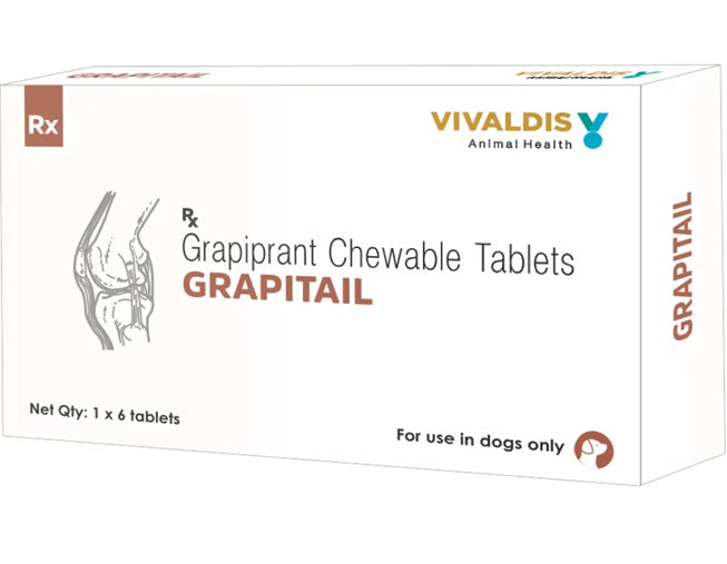 Vivaldis : Grapitail (Grapiprant) Chewable Tablets for Dogs