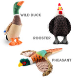 Fofos Pheasant Plush Dog Toy