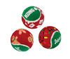 Kong Holiday Squeakair Ball Pack Of 6 Dog Toy