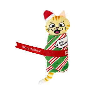 Kong Holiday Pull-A-Partz Present Cat Toy